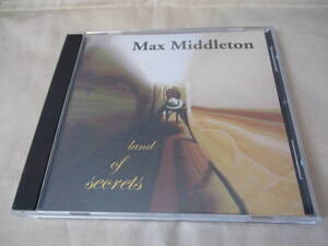 MAX MIDDLETON Land Of Secrets ’03 輸入盤 UK Jeff Beck Group等のキーボーディスト