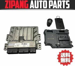 RU011 RH5F ルノー ルーテシア ゼン H5F エンジン コンピューター キー 鍵/スロット付 ◆237105171R ★動作OK/エラー無し ○