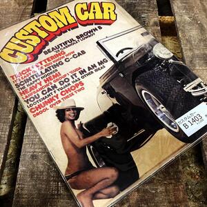 B1403　「CUSTOM CAR」カスタムカー　ホットロッド　アメ車　ヴィンテージ　英国車 カスタム　雑誌 旧車　ビンテージ　自動車