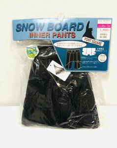 未使用　POINT SQUARE SNOW BOARD INNER PANTS　スノーボード　ヒッププロテクター　サイズW62～72　ブラック　Unisex　1,980円