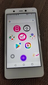 S179 楽天モバイル Rakuten mini C330 4G androidスマートフォン 楽天 簡易動作確認＆簡易清掃＆初期化OK 判定○ 現状品 送料無料