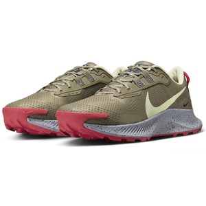 ☆NIKE PEGASUS TRAIL 3 鶯/薄黄/明赤 27.5cm ナイキ ランニングシューズ ペガサス トレイル 3 DA8697-301