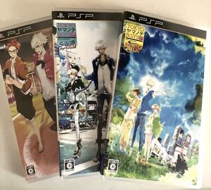 psp 恋愛 ゲームソフト 3点 送料無料　TOKYOヤマノテBOYS Portable DARK CHERRY DISC . Portable HONEY MILK DISC . SUPER　MINT