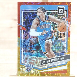 99枚限定 ジェイレン・ウィリアムズ 2023-24 Panini Donruss Optic Jalen Williams 97/99 オクラホマシティ・サンダー