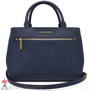 マイケルコース トートバッグ レディース レザー ネイビー 2WAY ショルダー 35S8GX2S2L MICHAEL KORS 未使用品