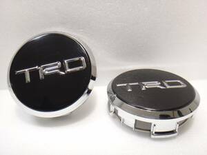 送料230円より　２枚セット　直径61.6mm（約62mm）　TRD　センターキャップ（ホイールキャップ） CAP