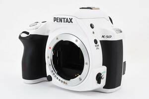 ★☆ PENTAX ペンタックス K-50 ボディ ホワイト #2138015 ★☆