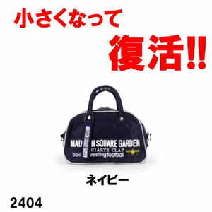 ネイビー シュビールマジソン 2404 ミニ ショルダー バッグ 復活 昭和レトロ メンズ レディース