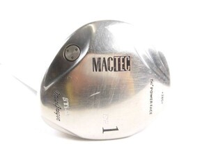 全商品SALE中!! MacGregor マグレガー MACTEC NV2 380 DR βTi-9 マックテック ドライバー 1W 11 純正 シャフト R ヘッドカバー付　H1693