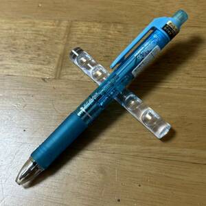 新品 廃盤 ZEBRA ゼブラ SK SHARBO シャーボ SB5 透明スカイブルー軸 シャーペン ボールペン 2+1 複合ペン