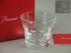 【骨董・酒器】★Baccarat バカラ★★ロックグラス② dk802sil.ub.9 タンブラー