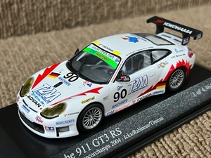 ミニチャンプス　1/43　ポルシェ　911 GT3 RS No90