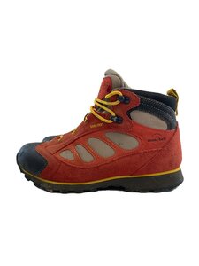 mont-bell◆トレッキングブーツ/25.5cm/RED/スウェード/371045103