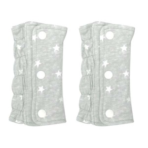 ☆ グレー/星 ☆ napnap Free Fit Bib よだれカバー よだれカバー 抱っこ紐 napnap ナップナップ 抱っこ紐カバー 抱っこひも 抱っこ紐用