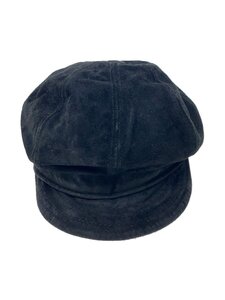 NEWYORK HAT&CAP CO.◆キャスケット/-/スウェード/BLK/メンズ//