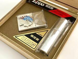 6E5★限定・未使用★ Zippo/ジッポー Silver Plate 天然トルコ石 インディアン メタル 1993年 オイルライター limited edition/oil lighter