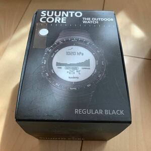 SUUNTO CORE SS014809000（Regular Black）スント(SUUNTO) 腕時計 コア(Core) レギュラーブラック 3気圧防水 方位/高度/気圧/水深 