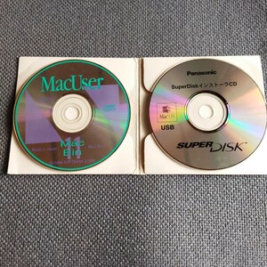 Panasonic Super Disk インストーラCD-ROM Mac用