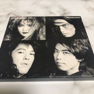 限定1名！スリーブケース仕様 初回盤　パーソンズ ドリーマーズ・オンリー PERSONZ DEAMERS ONLY 11曲収録 CD アルバム TECN-28001 