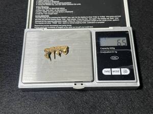 歯科技工品 金歯 歯科用金属 歯科材料 6.5g