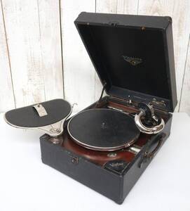 レトロコレクション　当時物 ＊Victor 日本ビクター ＊Victrola ビクトローラ 　蓄音機　ポータブルプレーヤ 　レコードプレーヤー　 