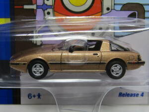 Johnny Lightning MAZDA RX7 1/64 マツダ RX-7 1981 SA22C(FB3S)型 ロータリー MAZDA RX7 JDM 初代後期型 未開封1of15436 Japan 日本の名車