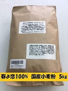 北海道探訪 春よ恋（国産小麦粉春よ恋100％） (5㎏)強力粉 前田産業株式会社