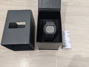 【w843】【稼働品】 CASIO G-SHOCK カシオ Gショック GW-M5610U 腕時計 ソーラー アナログ デジタル スクエア ブラック