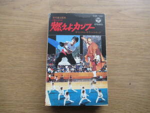 カセットテープ ドキュメント 燃えよカンフー オリジナルサントラ版