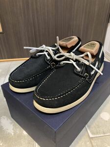 Paraboot パラブーツ デッキシューズ BARTH バース ビームス BEAMS別注 8.5 スエード ブラック