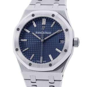 オーデマピゲ ロイヤルオーク オートマティック 15500ST.OO.1220ST.01 Audemars Piguet ブルー文字盤 【安心保証】