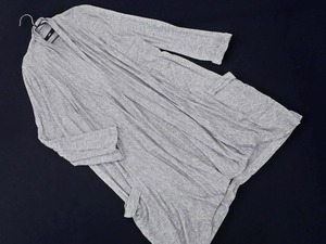 INED イネド ウール混 ショール カーディガン size13/グレー ◇■ ☆ eka1 レディース