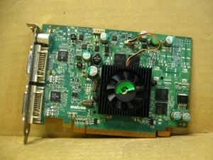 ▽MATROX Parhelia APVe MGI PH-E128APVF 128MB PCI-EX DVI-I ファン回転せず 中古