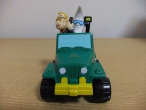 所さん☆トコロさん　相乗り　マクドナルド　ハッピーミール　１９８８　ムーン　ジープ　　稀少