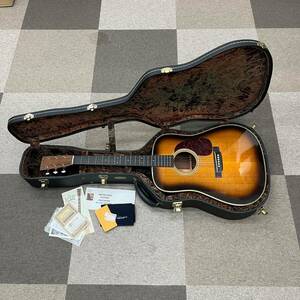 ☆希少カラー☆ Martin マーティン HD-28V アコースティックギター Guitar HD-28V SB ハードケース付 ヴィンテージ 現状品 【115】