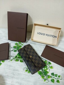  LOUIS VUITTON　ルイヴィトン　ダミエ　長財布　財布　男女兼用