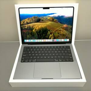 美品 14インチMacBook Pro 2023 M2 Max(12コアCPU/38コアGPU) メモリ32GB SSD1024GB USキーボード スペースグレイ CTO Z17G00480J/A