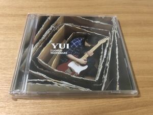 【送料込み即決】YUI「I LOVED YESTERDAY (DVD付初回限定盤)」シングル4曲PV+ライブ映像収録 映画 クローズド・ノート 主題歌【帯付美品】