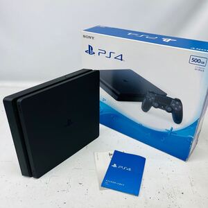 ☆1円〜☆ SONY ソニー PS4 500GB 本体 CUH-2000A FW11.00 ジェットブラック 箱付き PlayStation4 プレイステーション4 プレステ4 ⑩