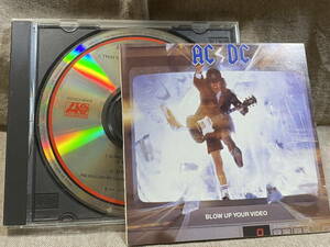 AC/DC - BLOW UP YOUR VIDEO 32XD-943 P01 国内初版 日本盤