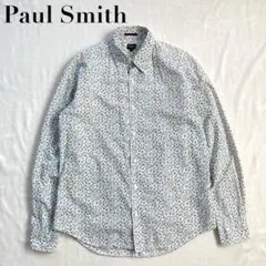 美品 Paul Smith ポールスミス 花柄 総柄シャツ L 日本製