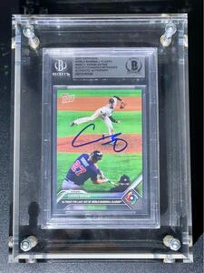 大谷翔平 wbc優勝の瞬間 直筆サインカード 2023 Topps now world baseball classic #wbc71 BECKETT fanatics MLB承認済み auto autograph