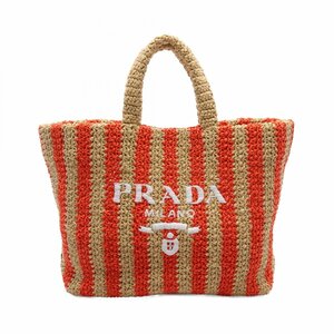 プラダ クロシェ ブランドオフ PRADA その他 トートバッグ ラフィア 中古 レディース