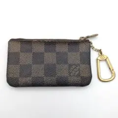 ルイヴィトン　ダミエ　ポシェットクレ　コインケース　LOUIS VUITTON