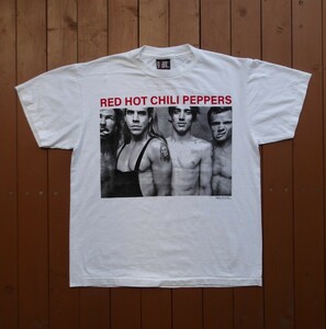 SALE ¥1スタ オークション レッド ホット チリペッパーズ Tシャツ サイズ L RED HOT CHILIPEPPERS BJORK NIRVANA RHCP 