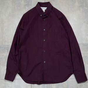 希少 COMME des GARCONS SHIRT コムデギャルソン シャツ ■年代不明 川久保怜 ■角襟 シェルボタン ■ボックスシルエット ■長袖 シャツ