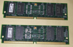 ★MEMORY 72Pin SIMM 64X2=128MB SEC 3163266 447T AD22393★OK!!★MADE in USA★