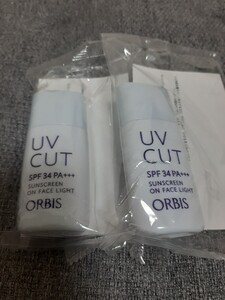 オルビス ORBIS UVカット サンスクリーン オンフェイス ライト　2個セットg