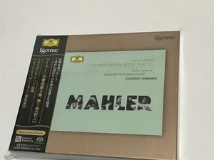 ESOTERIC SACD マーラー 交響曲第3番、第1番 巨人 アバド エソテリック Abbado Mahler Symphony No.3 SACD ESSG-90250 