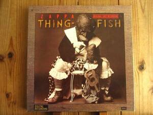 3枚組LPボックス / Frank Zappa フランクザッパ / Thing-Fish / EMI / 24 0294 3 / オリジナル